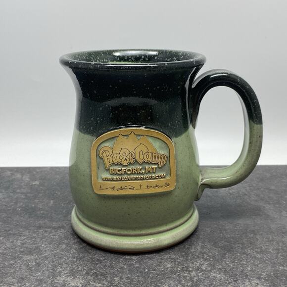 Bigfork Montana BASECAMP Outfitter & Lodge Coffee Mug Sunset Hill Stoneware USA‎ - Picture 5 of 8